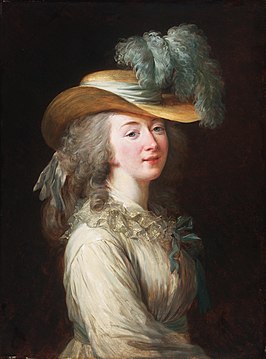 Portret Madame du Barry door Élisabeth Vigée-Le Brun, 1781