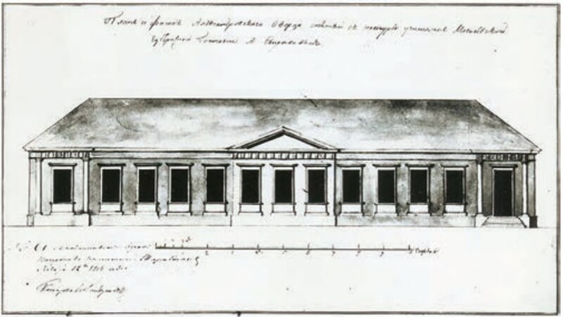 File:Mahiloŭ, Škłoŭskaja, Alaksandraŭski. Магілёў, Шклоўская, Аляксандраўскі (1815).jpg