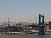 View from the Brooklyn Bridge