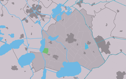 Location in the former Skarsterlân municipality