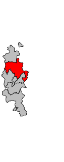 Location of the canton in the arrondissement of Toul