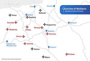 Knejjes Tal-Moldavja: Deskrizzjoni, Sit ta’ Wirt Dinji, It-Tmien Knejjes tal-Moldavja