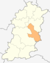 Map of Kaspichan municipality (Shumen Province).png