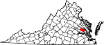 Map of Virginia highlighting New Kent County.svg