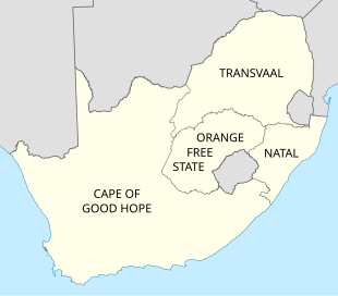 Map of the provinces of South Africa 1910-1976 with English labels.svg