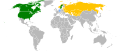 Map of winners of the Winter Olympic Games