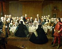 Imperatoriaus Pranciškaus I ir Marijos Teresės vestuvių pusryčiai