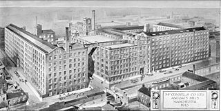 <span class="mw-page-title-main">McConnel & Kennedy Mills</span> Historic textile mills in Manchester