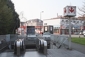 Stacio Port de Lille de Metroo de Lillo