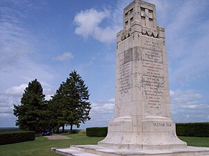 Monument américain de Sillon-fontaine.