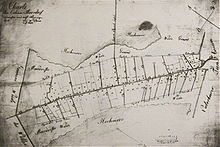 Plan von Moordorf aus dem Jahr 1808