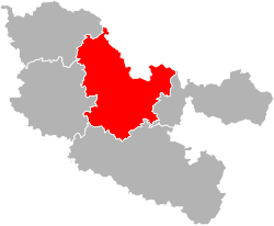 Location of Qarku Forbach-Boulay-Moselle