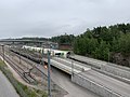 Helsinki-hallin kupeessa sijaitsee Pasilan autojuna-asema.