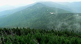 View from Mount Mitchell, North Carolina at 6,684 ft (2,037 m), the highest peak east of the Mississippi River Mount Mitchell-27527.jpg