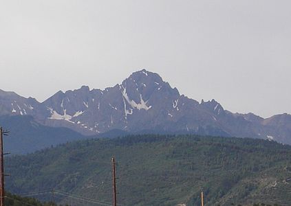View of Mount Sneffels.