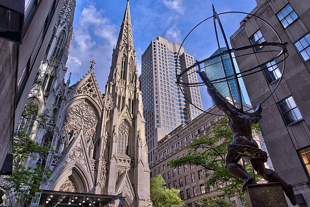 St. Patrick's Cathedral in Midtown Manhattan