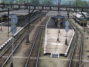 Železniční Stanice: Koleje ve stanici, Značení kolejí v Česku, Rozlišení podle umístění na trati