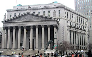 New York Eyaleti Yüksek Mahkeme Binası, eski adıyla New York County Adliyesi, 2013'te