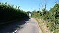 English: Copse Lane, at a point between Norton Green and the edge of Freshwater, Isle of Wight. This is a back road from the edge of Freshwater, joining Halletts Shute (via Pixley Hill), where you then head on to Yarmouth. This photograph was taken looking north-ish, towards the Norton Green end.