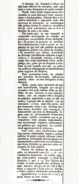 File:Notícia da tomada de posse de José Ribeiro da Cunha como governador civil do Funchal (2), Diário de Notícias do Funchal, 23 de maio de 1896 - Image 213157.jpg