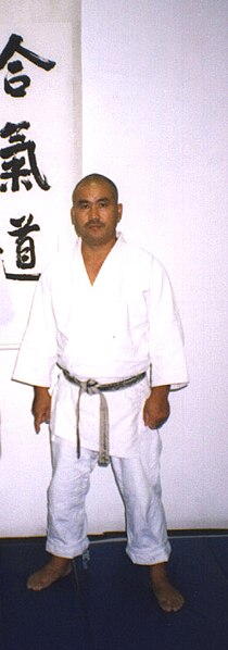 File:Obata in his dojo at holliwood 1996.jpg