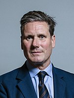 Il presidente del partito Keir Starmer