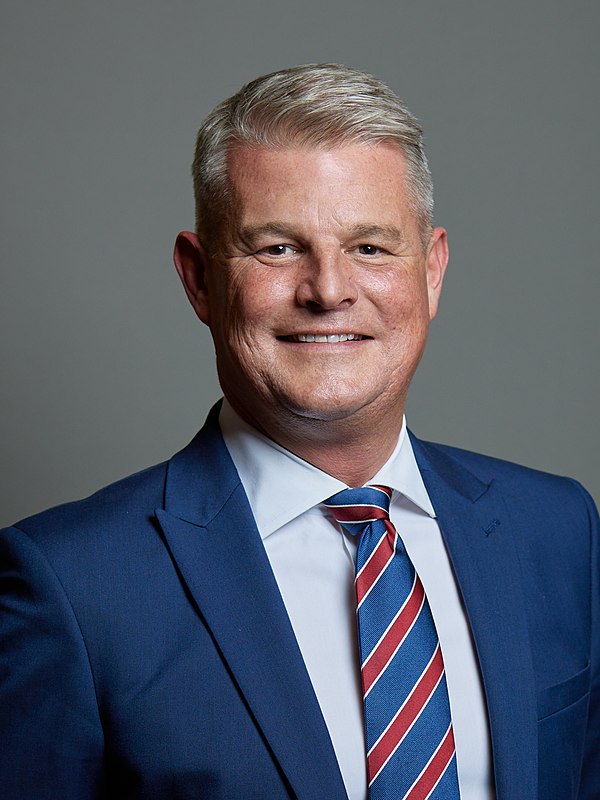 Image: Official portrait of Stuart Andrew crop 2, 2021