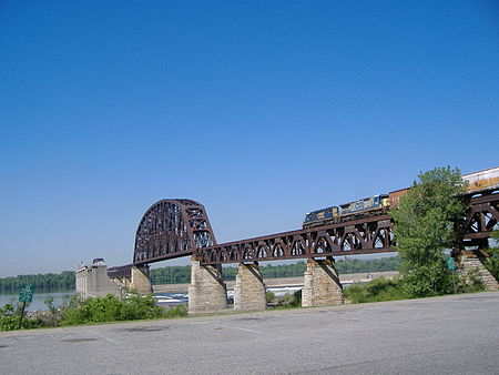 Ohio Falls Bridge 2007