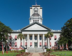 Eski Florida Eyaleti Meclis Binası, Tallahassee, Doğu görünümü 20160711 1.jpg