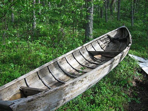 Old rowboat