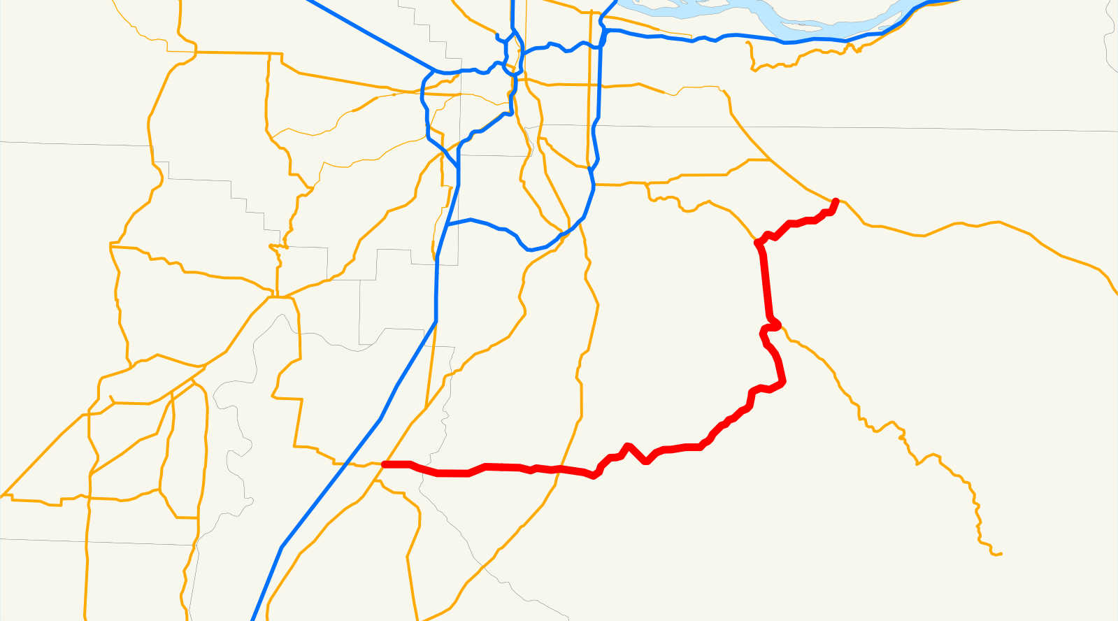 Маршрут 211 на карте. Схема Орегонского маршрута. Route 245,7,26 loop, Oregon.