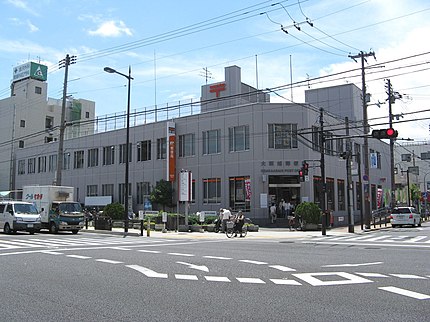 大阪旭郵便局の有名地