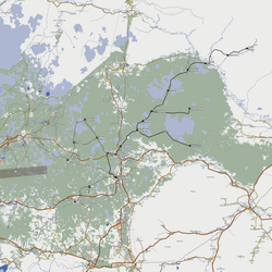 Alapayevsk forest railway line