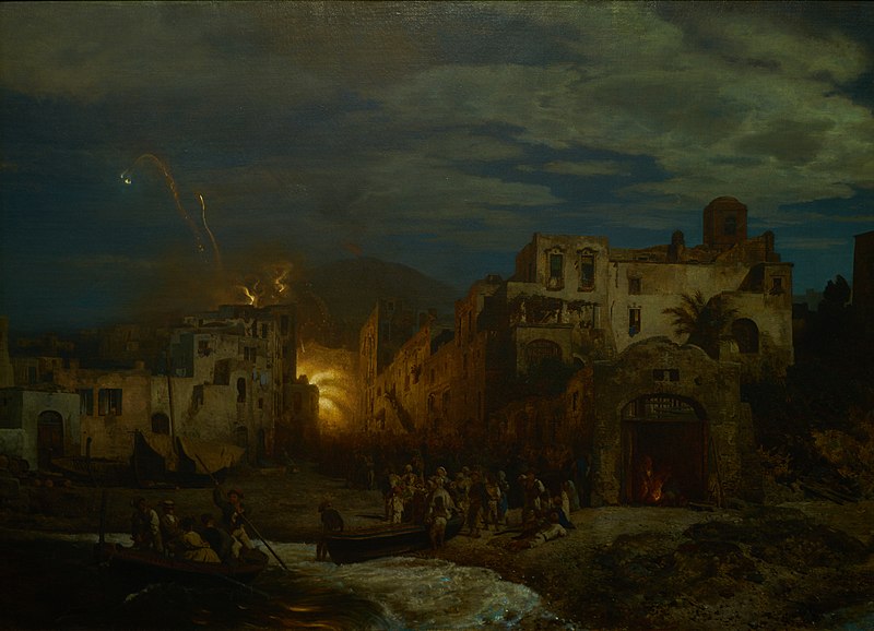 File:Oswald Achenbach - Festival and Fireworks by Moonlight, Resina.jpg