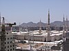 View of Medina in 2008, with Al-Masjid al-Nabawi (Mosque of the Prophet) in the middle foreground