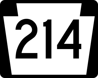 <span class="mw-page-title-main">Pennsylvania Route 214</span> State highway in York County, Pennsylvania, US