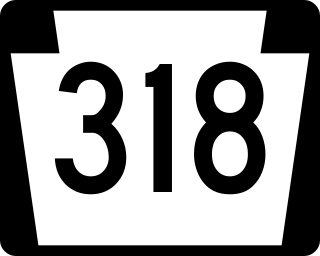 <span class="mw-page-title-main">Pennsylvania Route 318</span> State highway in Mercer County, Pennsylvania, US