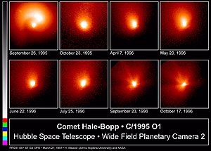 Hale–Bopp-Üstökös: Felfedezés, Korai vizsgálatok, Hale–Bopp, a nagy üstökös