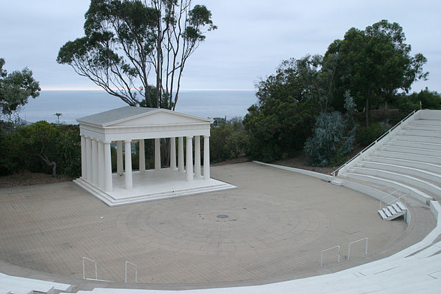The Greek theatre the Theosophists built in 1901.
