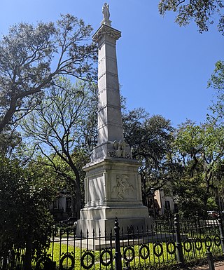 <span class="mw-page-title-main">Casimir Pulaski Monument (Savannah, Georgia)</span> Monument in Savannah, Georgia, United States