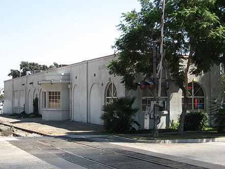 Pacific Electric depot, now a restaurant