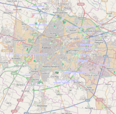 Mapa lokalizacyjna Padwy