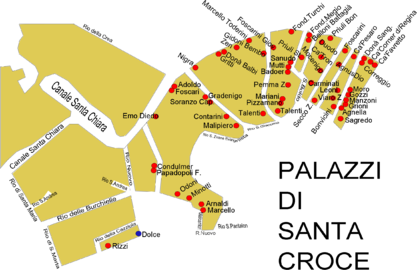 Palaces in Santa Croce