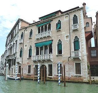 Palazzo Erizzo Nani Mocenigo building in Venice, Italy