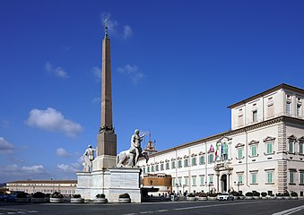 Palacio del Quirinal, residencia oficial del Presidente de la República Italiana