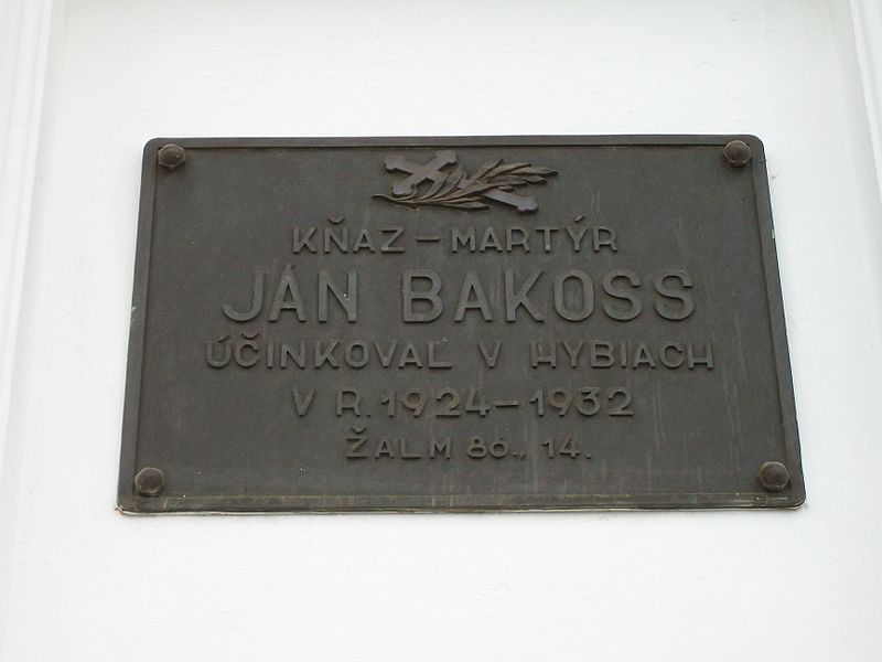 File:Pam. tabuľa - Ján Bakoss - Hybe.jpg