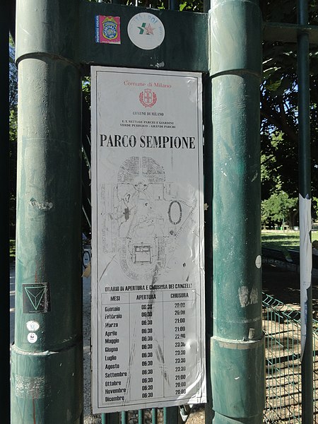 File:Parco Sempione info tab, Milan, Italy (9471516263).jpg