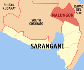 Malungon na Sarangani Coordenadas : 6°16'N, 125°17'E