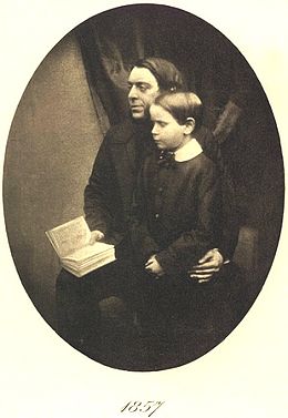 Philip Henry Gosse & Edmund Gosse (1857).jpg