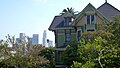 Phillips house and Downtown L.A.